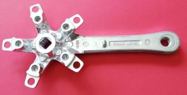 KURBELARM SUGINO, AC110  RECHTS , 170MM, SILBER
